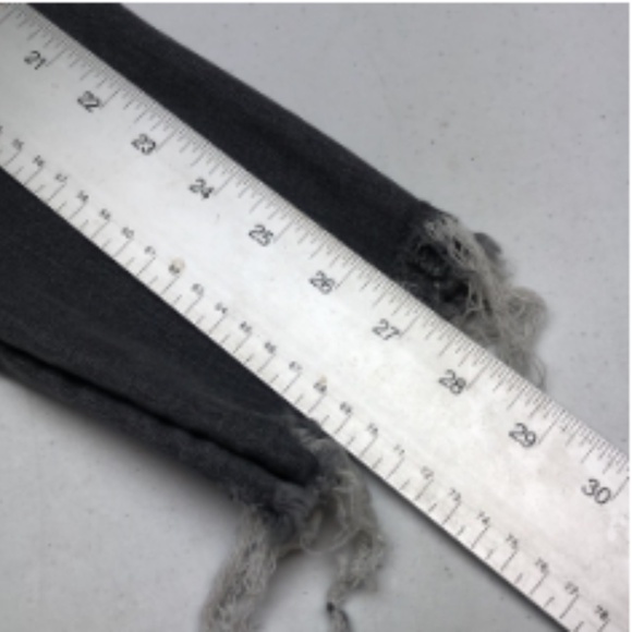 DISTRESS AMERICAN EAGLE GRAY SUPER HI-RISE JEGGING JEANS 4/27x28 ⭐ - Picture 11 of 11